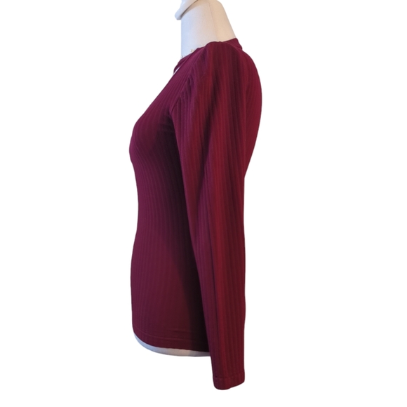 Luzette blouse sweater color Red wine size O/S - Picture 3 of 5